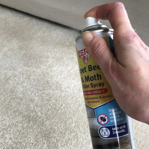 STV - Carpet Beetle & Moth Killer - 300ml Aerosol