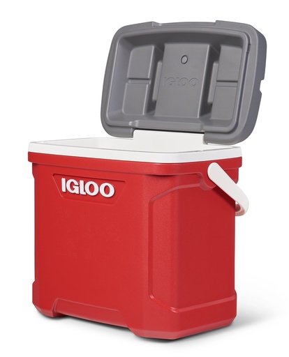 Igloo - Latitude 30 Cooler Box - Industrial Red /Meteorite
