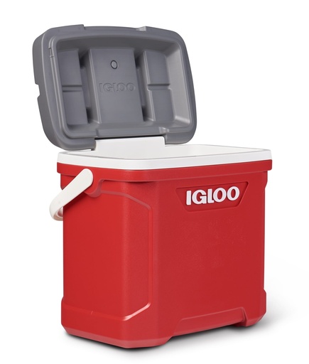 Igloo - Latitude 30 Cooler Box - Industrial Red /Meteorite