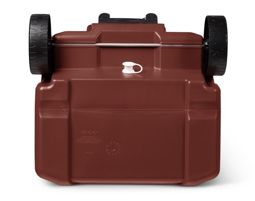 Igloo - Latitude 60 Roller Cooler - Industrial Red /Meteorite
