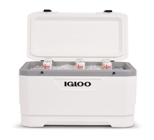 Igloo - Latitude Marine Ultra 100 Cooler Box - White / Moonscape Gray