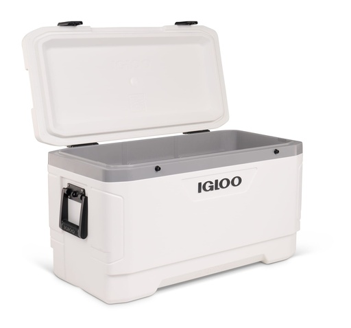 Igloo - Latitude Marine Ultra 100 Cooler Box - White / Moonscape Gray
