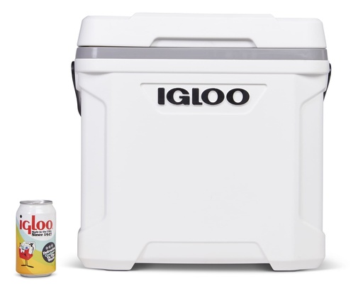 Igloo - Latitude Marine Ultra 30 Cooler Box - White / Moonscape Gray