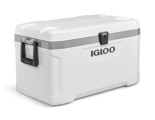 Igloo - Latitude Marine Ultra 70 Cooler Box - White / Moonscape Gray