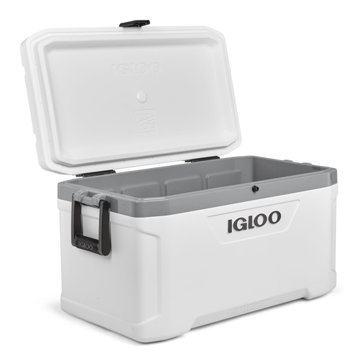 Igloo - Latitude Marine Ultra 70 Cooler Box - White / Moonscape Gray