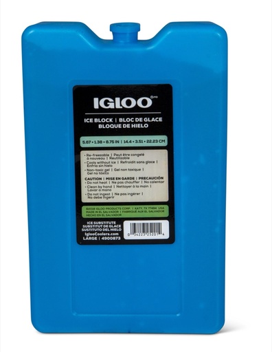 Igloo - Maxcold Ice Large Freeze Block - Blue