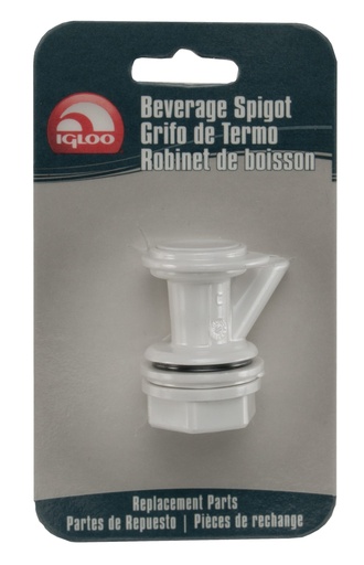 Igloo - Standard Push Button Spigot For 2-10 Gallon Water Jug - White