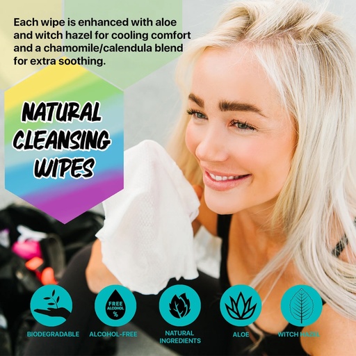 Klean Freak - Body Wipes - Single Sachet - Lemongrass/Citronella