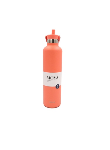 Moya - "Coral Reef" 1L Insulated Sustainable Water Bottle Coral Spout Lid