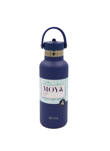 Moya - "Starfish" 500ml Insulated Sustainable Water Bottle Navy