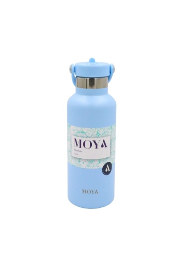 Moya - "Starfish" 500ml Insulated Sustainable Water Bottle Powder Blue