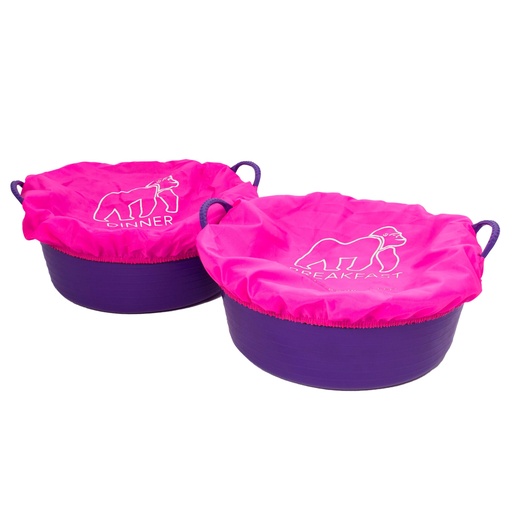 Red Gorilla - Tubcovers - Medium Pink Breakfast/ Dinner Covers