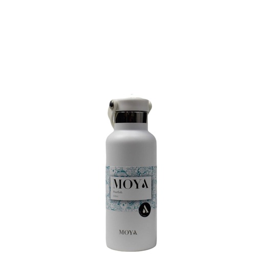 Moya - "Starfish" 500ml Insulated Sustainable Water Bottle White