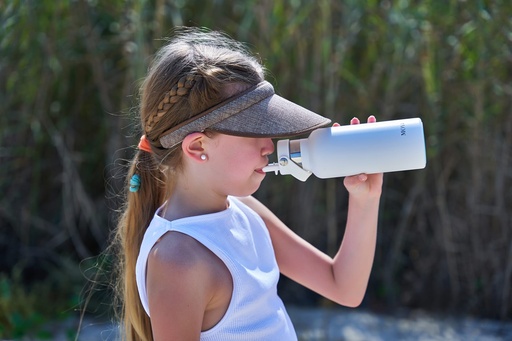 Moya - "Starfish" 500ml Insulated Sustainable Water Bottle White