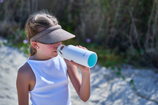 Moya - "Starfish" 500ml Insulated Sustainable Water Bottle White