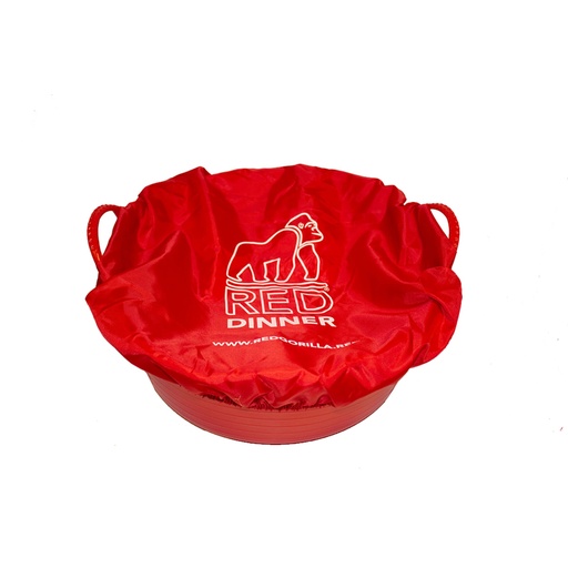 Red Gorilla - Tubcovers - Medium Red Breakfast/Dinner Covers