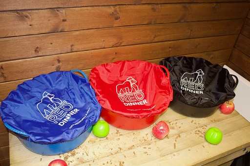 Red Gorilla - Tubcovers - Medium Red Breakfast/Dinner Covers