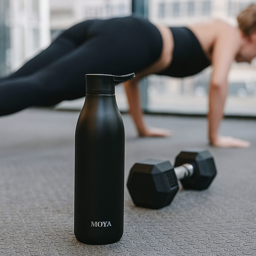 Moya - Sustainable "Blue Lagoon" 460ml Black