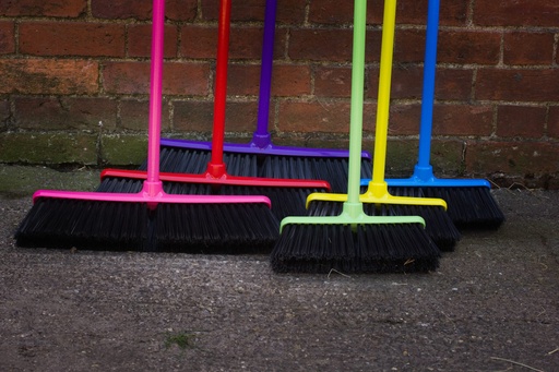 Red Gorilla - 50cm Gorilla Broom - 50cm broom head and Handle Purple