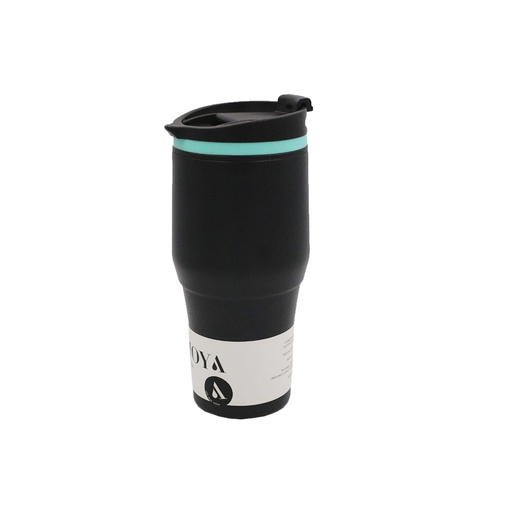 Moya - "High Tide" 380ml Travel Coffee Mug Blue/Black