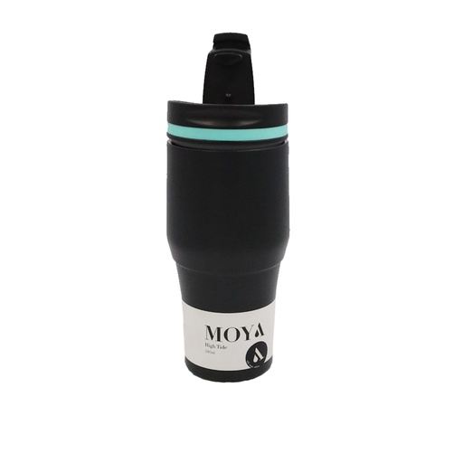 Moya - "High Tide" 380ml Travel Coffee Mug Blue/Black