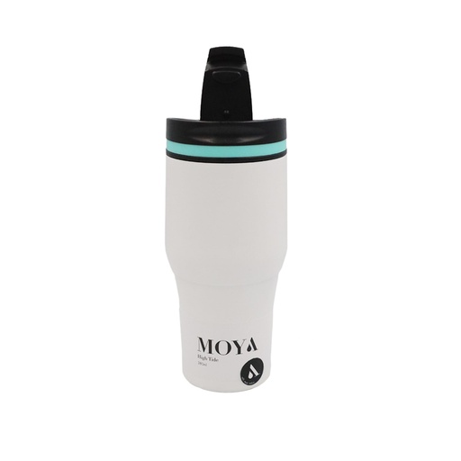 Moya - "High Tide" 380ml Travel Coffee Mug Blue/White