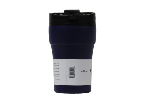 Moya - "Low Tide" 250ml Travel Coffee Mug Black/Navy