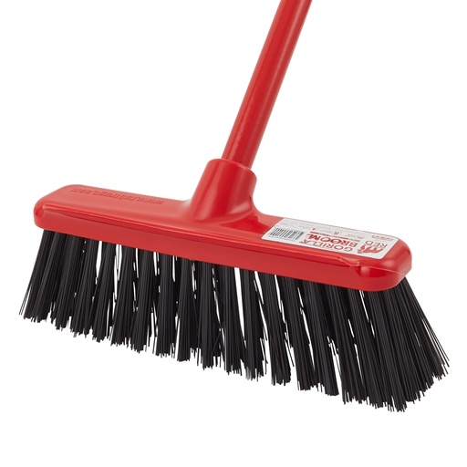 Red Gorilla - 30cm broom head and handle -Red