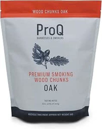 ProQ - Smoking Wood Chunks - Oak - Bag (1kg)