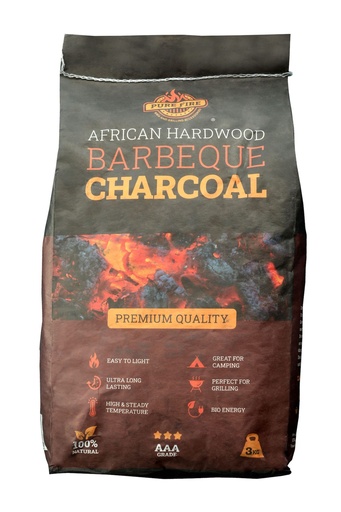Pure Fire - 3kg Natural Hardwood