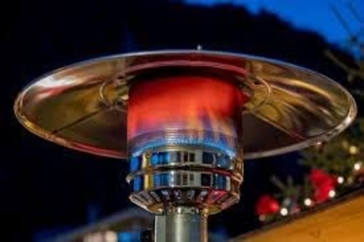 Pure Heat - Mushroom Style Gas Patio Heater In Black