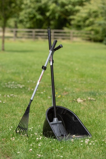 Red Gorilla - Tidee Companion Set - Black (Tidee + Rake + Broom)