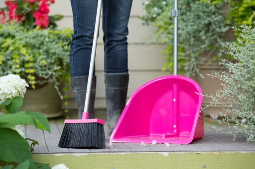 Red Gorilla - Tidee Companion Set - Pink (Tidee + Rake + Broom)