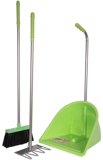 Red Gorilla - Tidee Companion Set - Pistachio (Tidee + Rake + Broom)