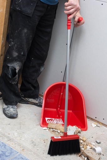 Red Gorilla - Tidee Companion Set - Red (Tidee + Rake + Broom)