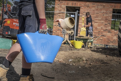 Red Gorilla - Tubs & Recycled Black Tubs - Large 38L Blue