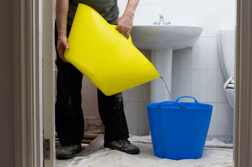 Red Gorilla - Tubs & Recycled Black Tubs - Large 38L Blue