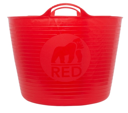 Red Gorilla - Tubs & Recycled Black Tubs - Large 38L Red