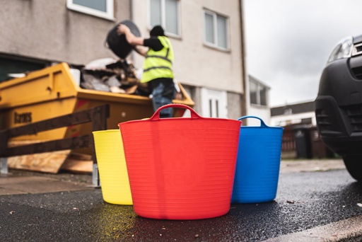 Red Gorilla - Tubs & Recycled Black Tubs - Large 38L Red