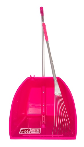 Red Gorilla - Big Tidee & Long Metal Rake - Pink (Big Tidee + Long Rake)
