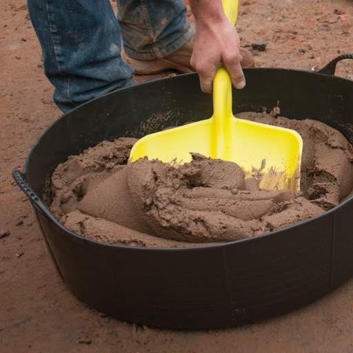 Red Gorilla - Tubs & Recycled Black Tubs - Large Shallow 35L Black