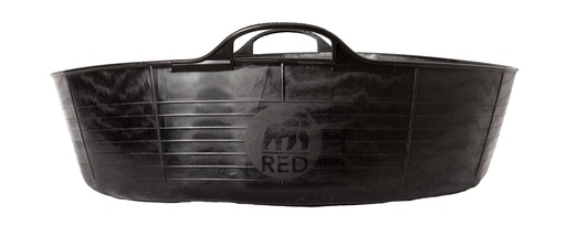 Red Gorilla - Tubs & Recycled Black Tubs - Large Shallow 35L Black
