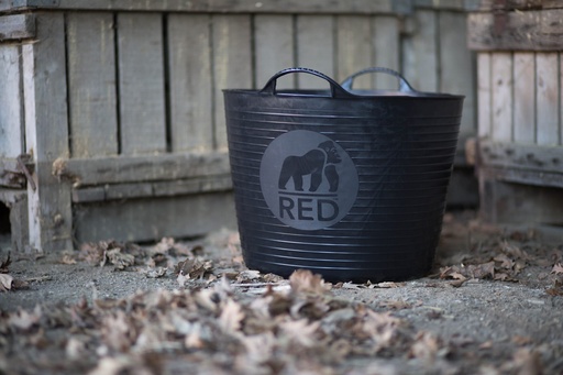 Red Gorilla - Tubs & Recycled Black Tubs - Extra Large 75L Black