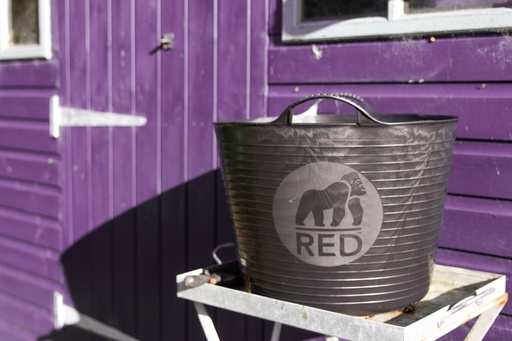 Red Gorilla - Tubs & Recycled Black Tubs - Extra Large 75L Black