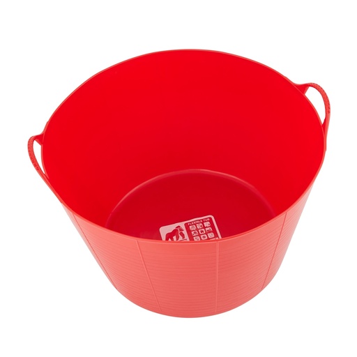 Red Gorilla - Tubs & Recycled Black Tubs - Extra Large 75L Red