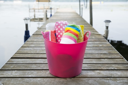 Red Gorilla - Tubs & Recycled Black Tubs - Medium 26L Pink
