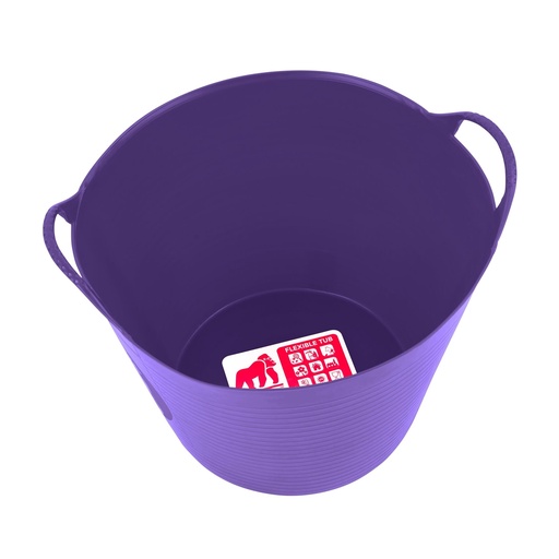 Red Gorilla - Tubs & Recycled Black Tubs - Medium 26L Purple