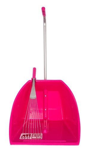 Red Gorilla - Big Tidee & Short Metal Rake - Pink (Big Tidee + Rake)