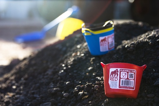 Red Gorilla - Tubs & Recycled Black Tubs - Micro Blue