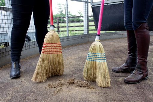 Red Gorilla - Corn Brooms - Large (NEW 120CM HANDLE PINK)